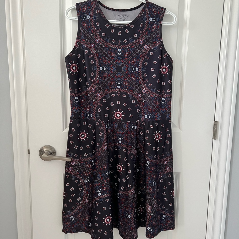 Marvel Comics by Mighty Fine Captain America Dress
